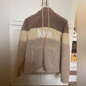 Kith Molecule Limited edition Sherpa Double Pocket Hoodie